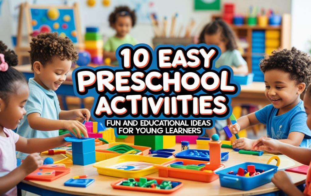 10 Easy Preschool Activities: Fun and Educational Ideas for Young Learners