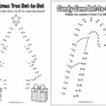 15 Christmas Dot to Dot Printables for Kids