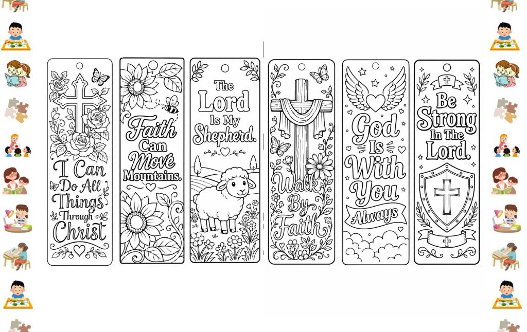 Free Printable Bible Verse Bookmarks to Color: A Beautiful Way to Blend Faith, Creativity, and Reading