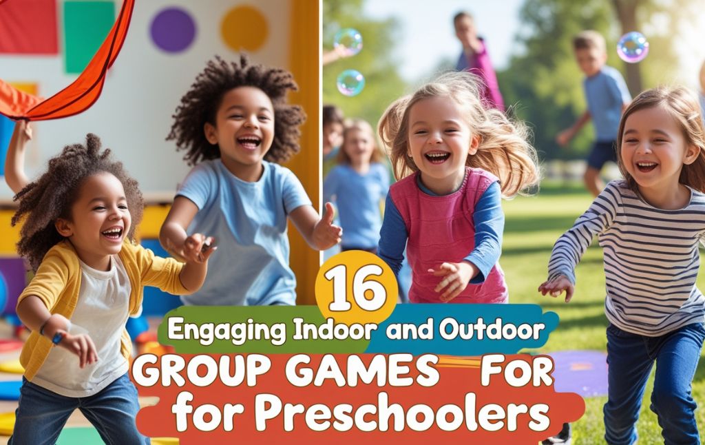 16 Engaging Indoor and Outdoor Group Games for Preschoolers