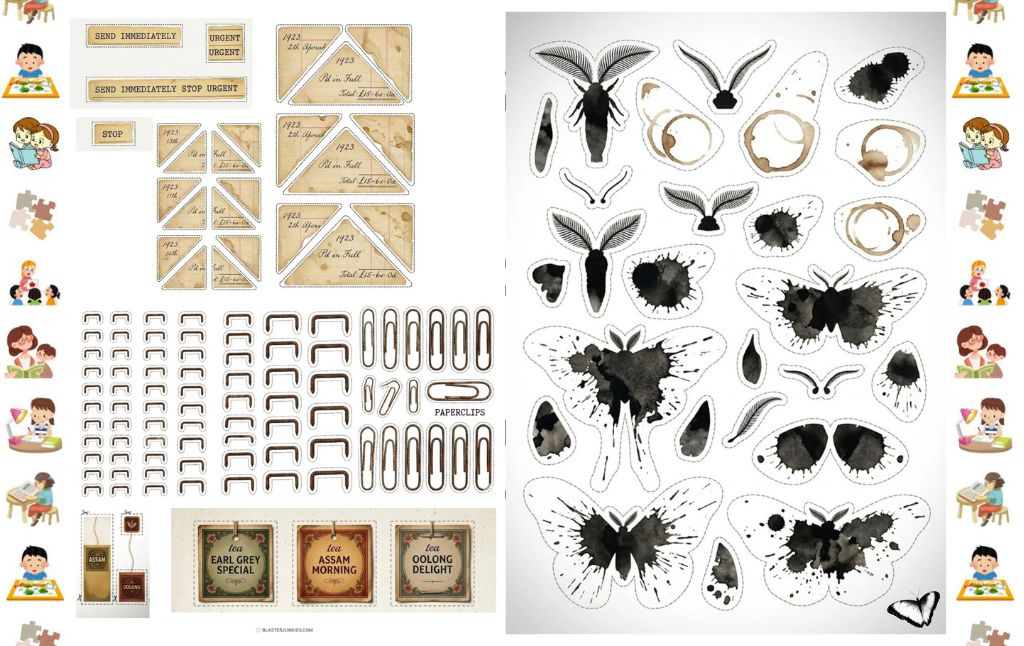 30 Must Have Ephemera Printables for Every Junk Journaler