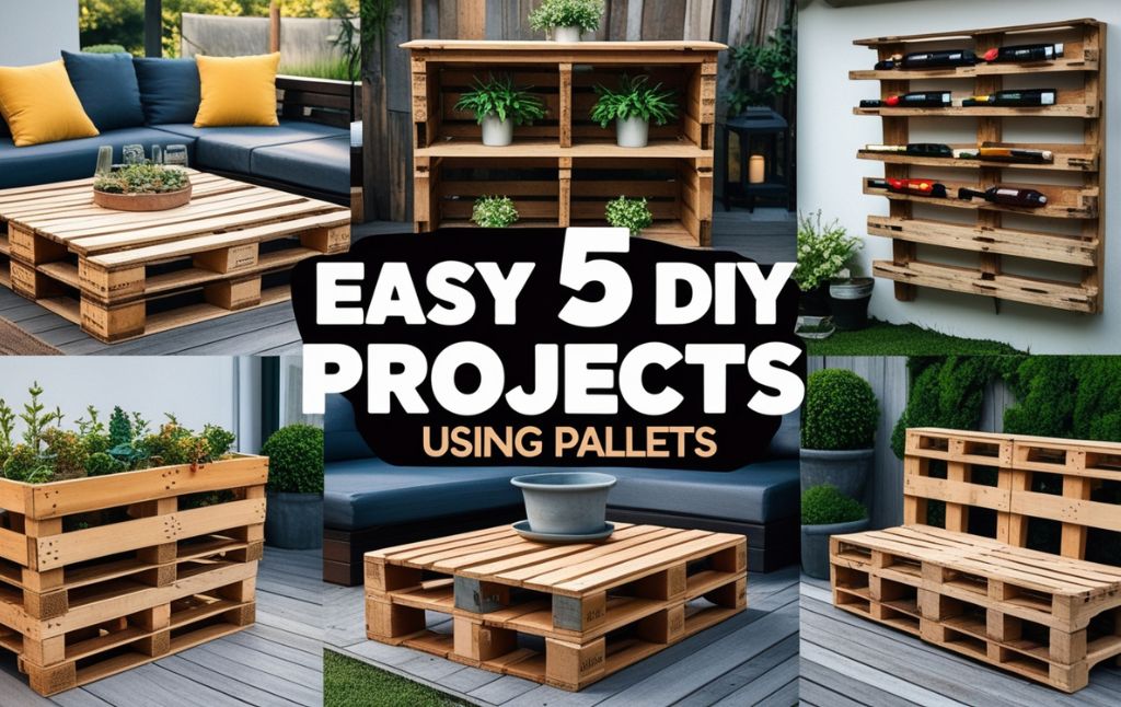 5 DIY Projects Using Pallets