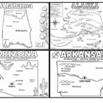 50 States Coloring Pages Free Printables: The Ultimate Geography Activity for Kids