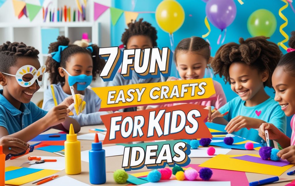 7 Fun Easy Crafts for Kids Ideas