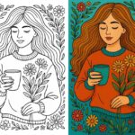 Aesthetic Coloring Pages