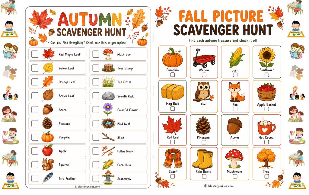 Autumn Scavenger Hunt Printable: A Complete Guide for Parents (and How to Make It a Hit with Kids)