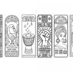 Colour, Learn, and Celebrate: How to Use Black History Month Bookmarks with Kids