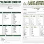 Camping Packing Checklist Printable: A Fun, Stress Free Way to Get Kids Ready for Adventure