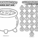 Cauldron Name Craft Printables