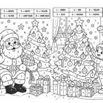 Christmas Color By Number Worksheets: Holiday Fun For Kids