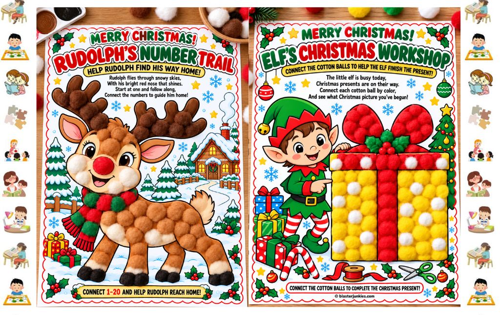 Christmas Countdown For Kids Craft That Makes Waiting Fun