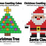 Christmas Counting Cube Pictures Printable