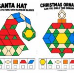 Christmas Pattern Block Mats Printable