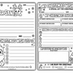 Christmas Wish List Template For Kids: A Fun Way To Write To Santa