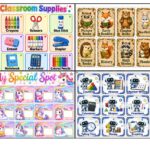 Free Classroom Labels with Pictures for Easy Organization