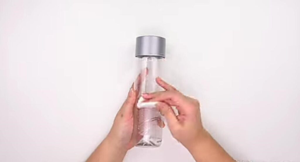 Clean Plastic Bottle with Rexall