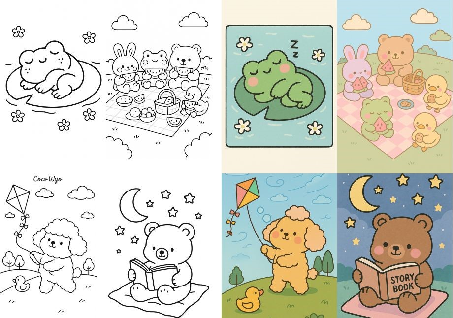 Cocowyo Coloring Pages