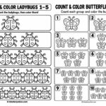 Count and Color: Hands On Math Activities with Cute Bugs