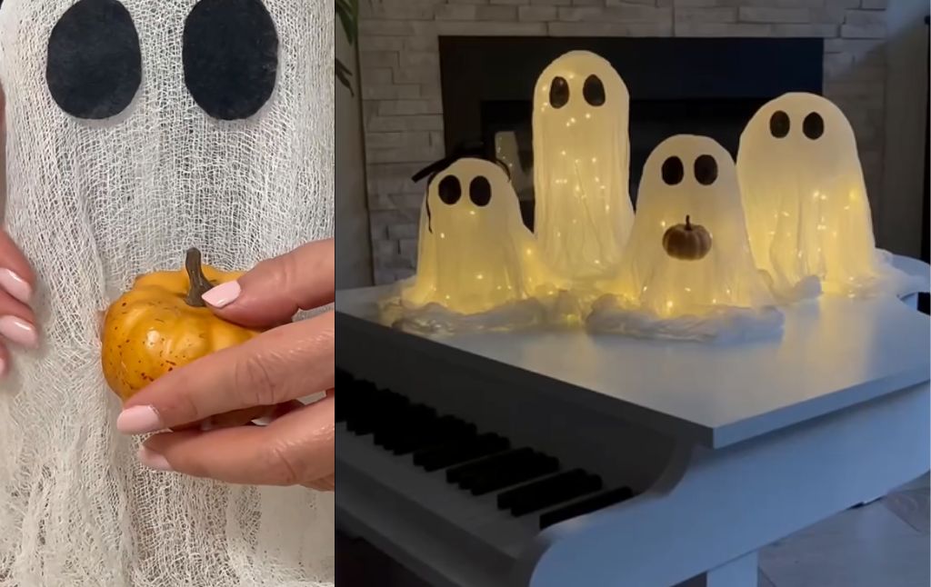 Create Your Own Spooky & Glowing Ghost Family