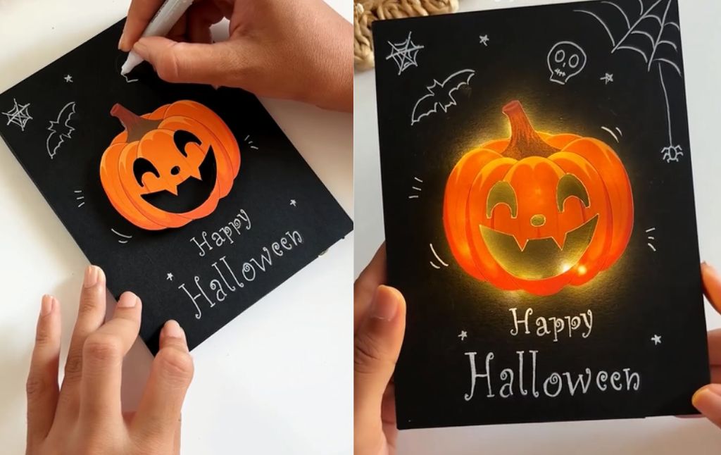 Create a Spooktacular Light Up Halloween Card: A Step by Step Guide