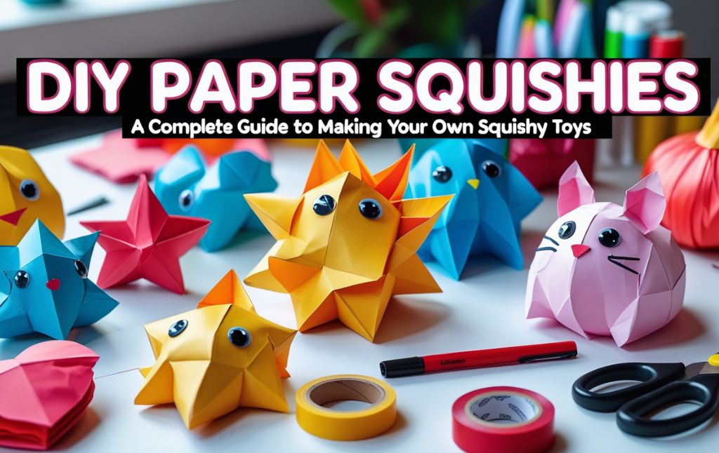 DIY Paper Squishies: A Complete Guide to Making Your Own Squishy Toys