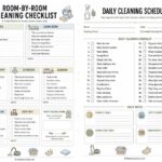 Daily Cleaning Schedule Printable: A Simple Way to Keep a Clean Home Without the Weekend Panic