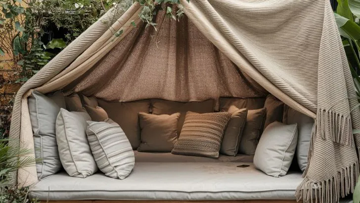 Drape Blankets Securely for a Cozy Roof