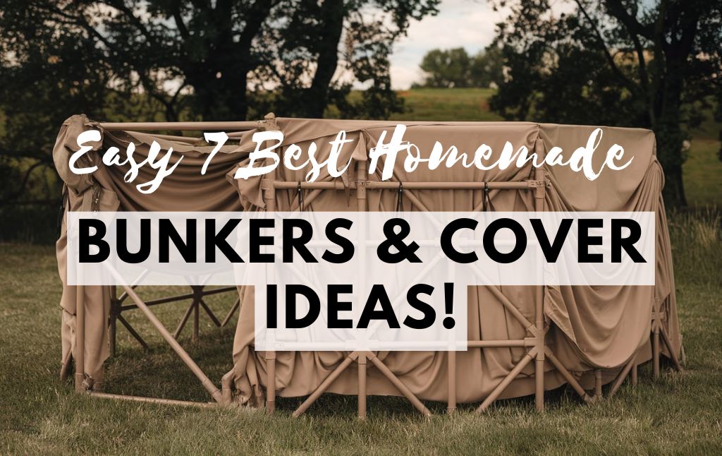 Easy 7 Best Homemade Bunkers & Cover Ideas!