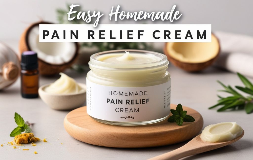 Easy Homemade Pain Relief Cream