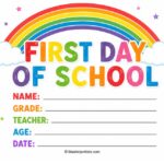 Make the First Day of School Unforgettable: How to Use Editable First Day of School Signs with Your Kids