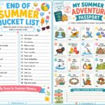 End of Summer Bucket List Printables: Make Every Last Sunny Day Count with Your Kids