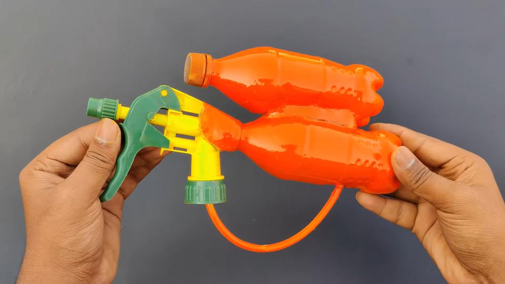 Enhance Water Gun Appearance with Spray Paint