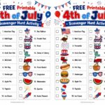 FREE Printable 4th of July Scavenger Hunt: A Fun Way to Get Kids Looking, Spotting, and Celebrating