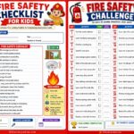 Fire Safety Checklist for Kids