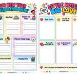 Free New Year’s Printables For The Whole Family: 10 Cozy Pages for Planning, Sharing, and Smiling