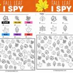 Free Printable Fall Leaf I Spy: Simple Autumn Activities for Kids