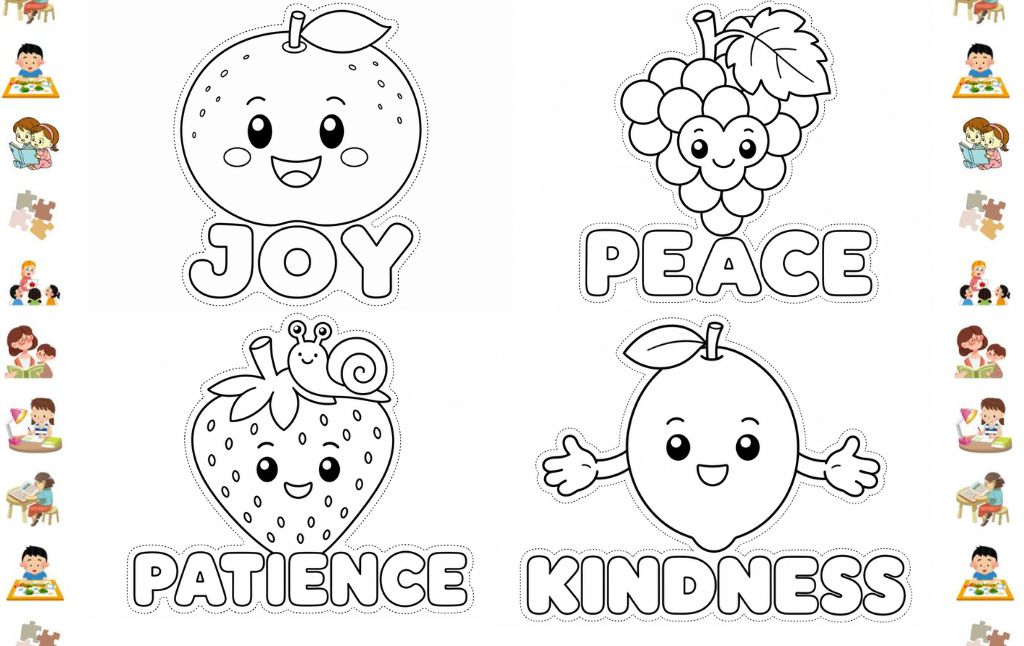Fruit of the Spirit Craft Pack: A Fun, Faith Based Activity for Kids