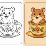 Hamster Coloring Pages