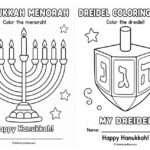 Use Hanukkah Coloring Sheets for Festive Learning