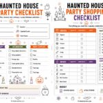 Haunted House Party Checklist Printable: Plan a Spooky Party Without the Stress