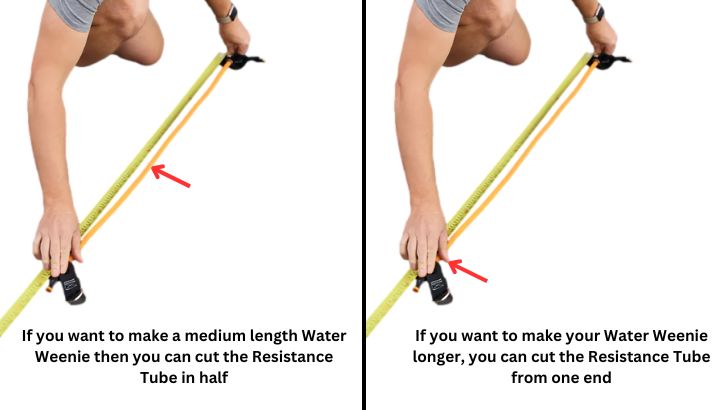 How to Cut Resistance Tube to Make a Water Weenie