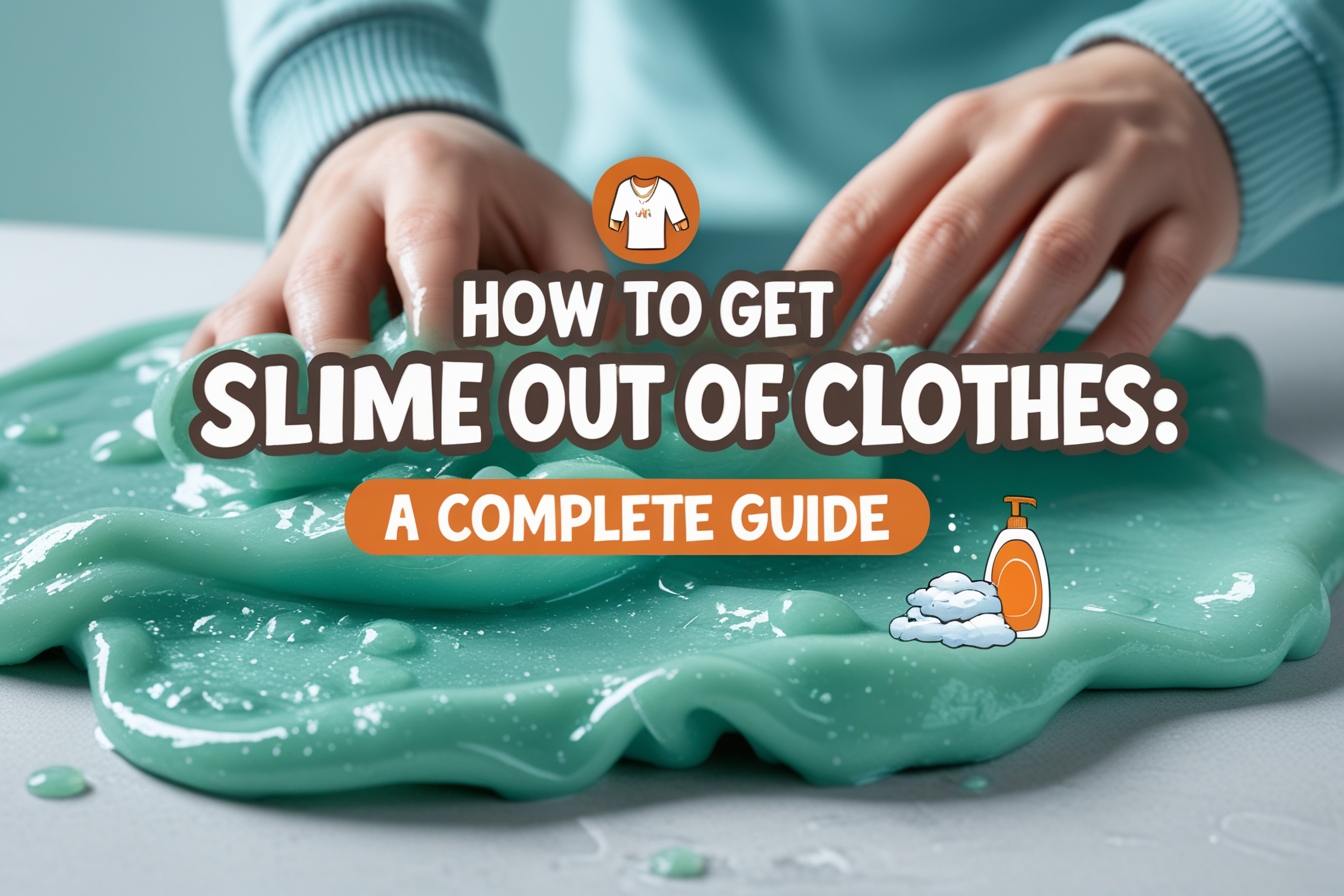 How to Get Slime Out of Clothes: A Complete Guide