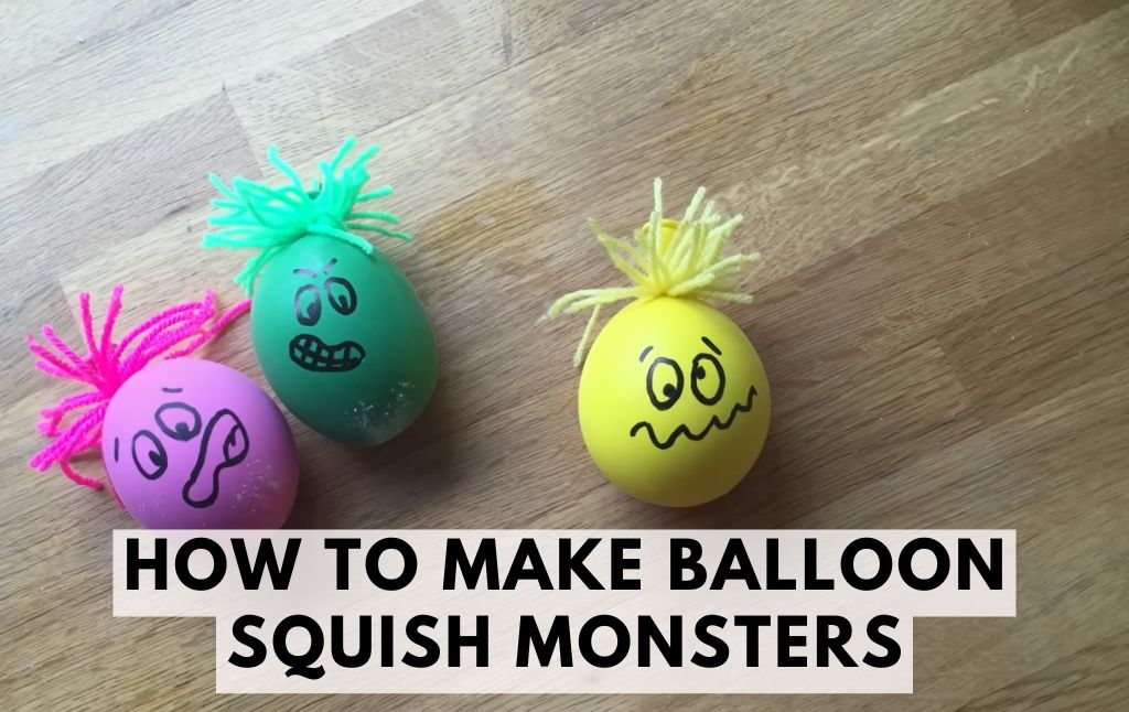 How to Make Balloon Squish Monsters