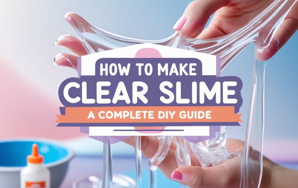 How to Make Clear Slime: A Complete DIY Guide