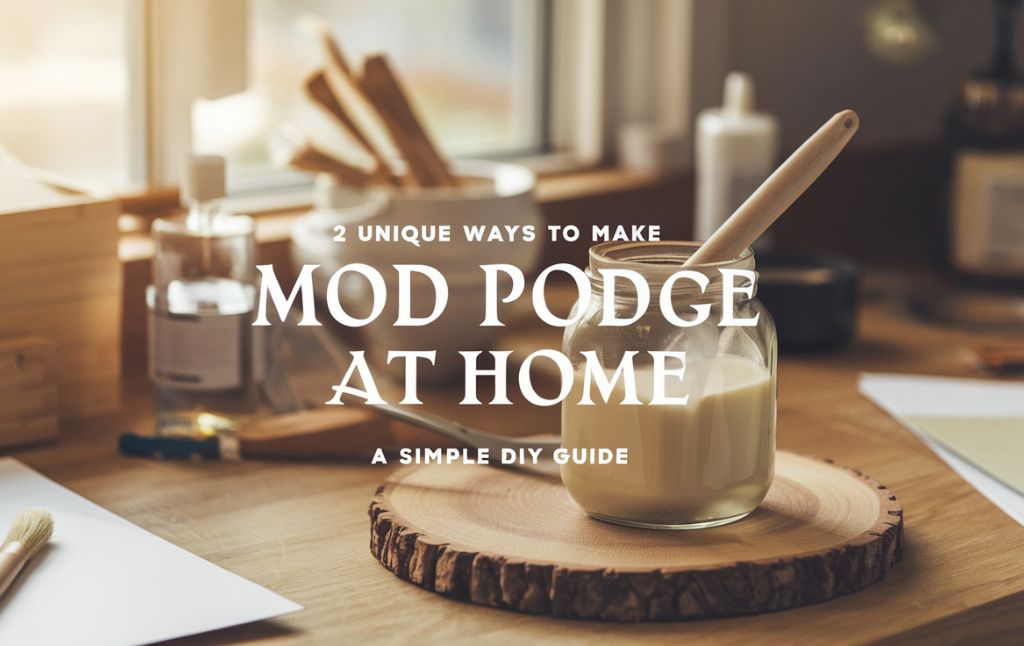 How to Make Mod Podge at Home