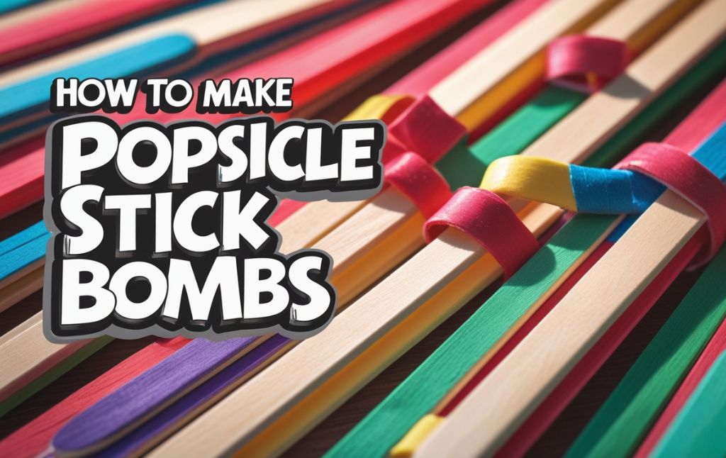 How to Make Popsicle Stick Bombs