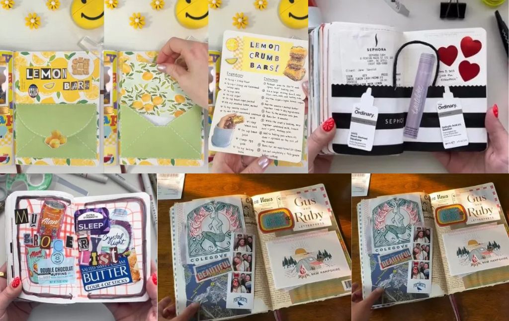 10 Inspiring Junk Journal Spreads to Try Today