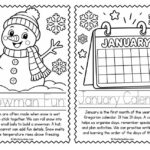 January Learn And Trace Printable: 10 Free Pages for Cozy Winter Learning