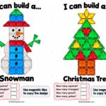 MagnaTiles Christmas Printable