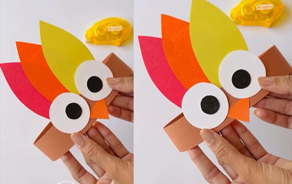 Make This Adorable Paper Turkey Hat